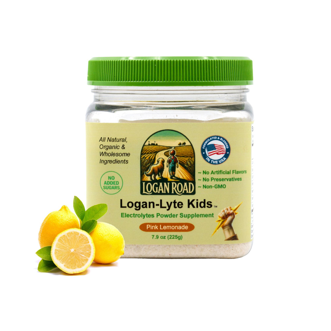Logan-Lyte Kids Electrolytes – Pink Lemonade (90 Servings)